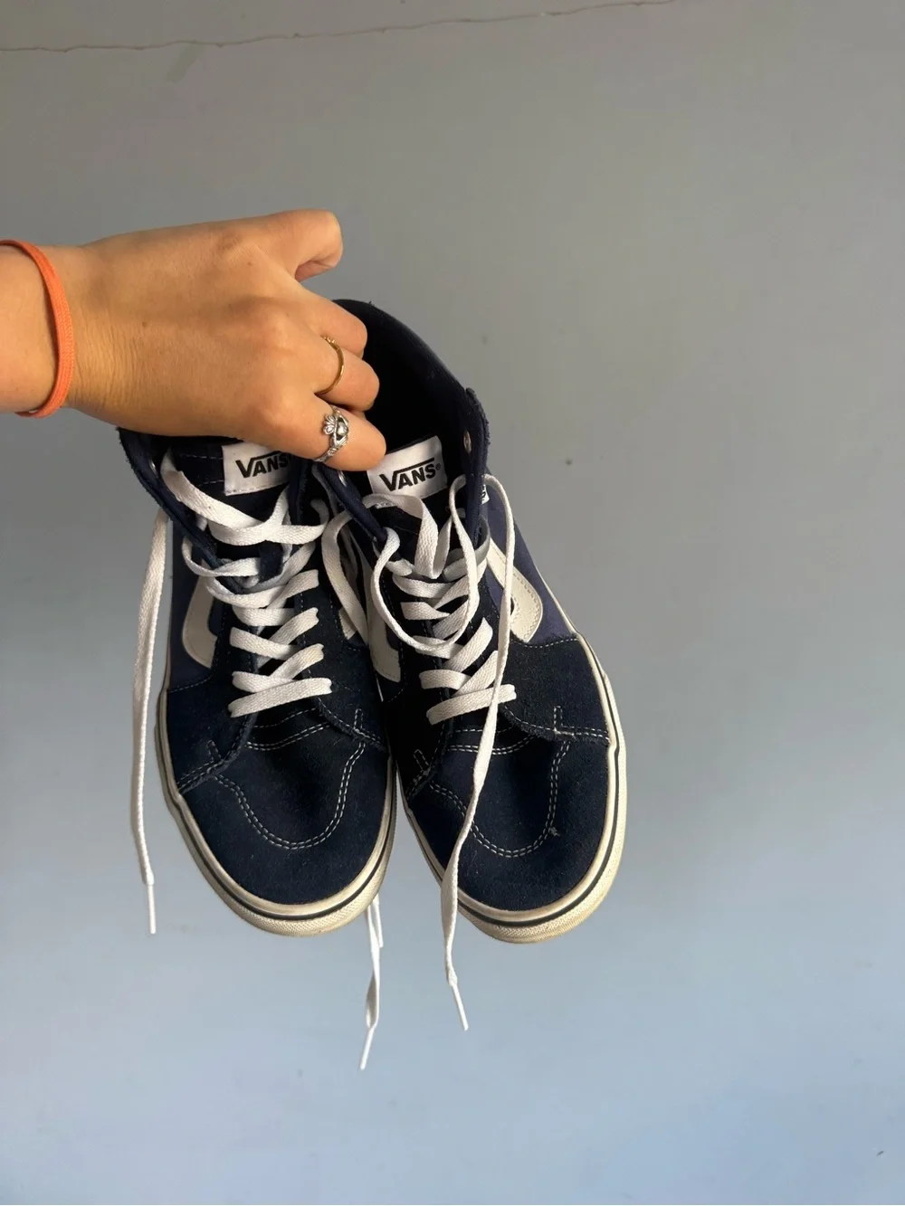 Vans only wore